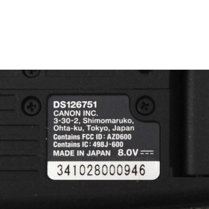 Canon キャノン/ミラレス一眼/EOS RP ボディ//341028000946/Aランク/75
