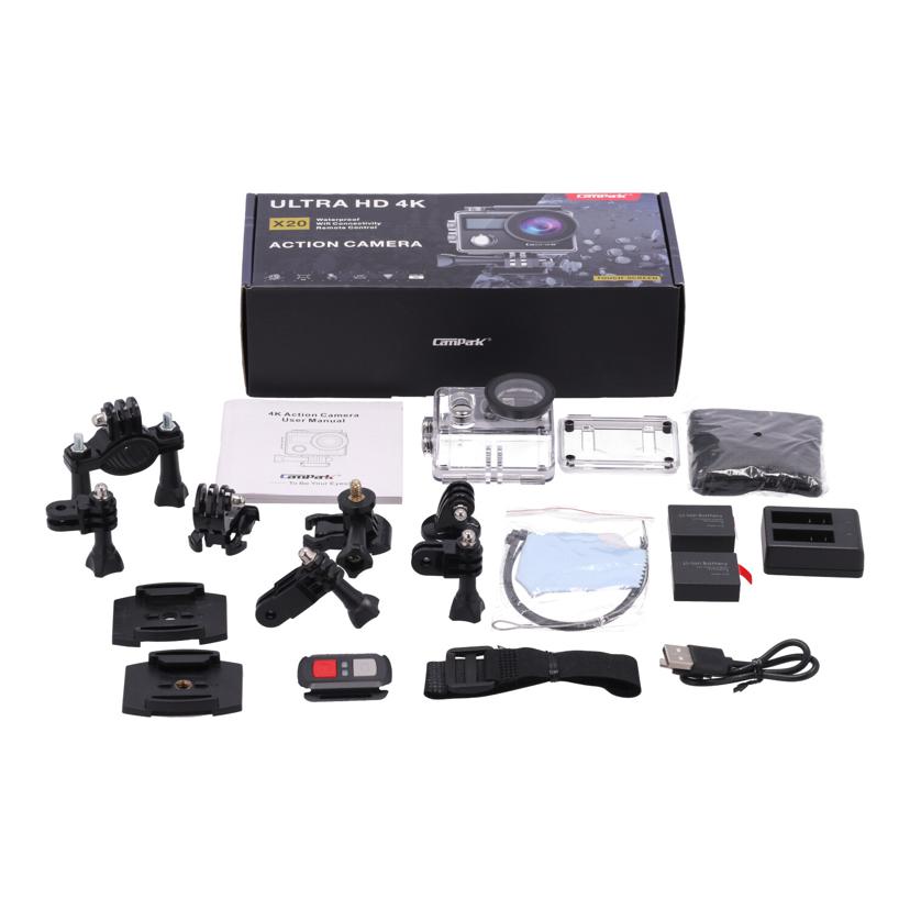Campark Campark/アクションカメラ／ULTRA　HD　4K/X20//-/Bランク/62