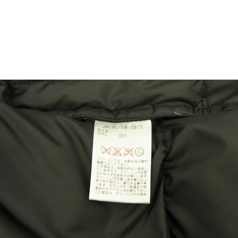 Ralph　Lauren ラルフローレン/ダウンベスト／ブラック×ブラウン//ABランク/18