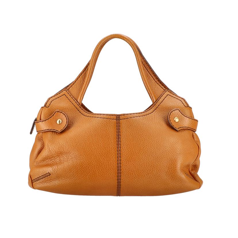 TODS トッズ/TODS　レザーハンド／キャメル//ABランク/75