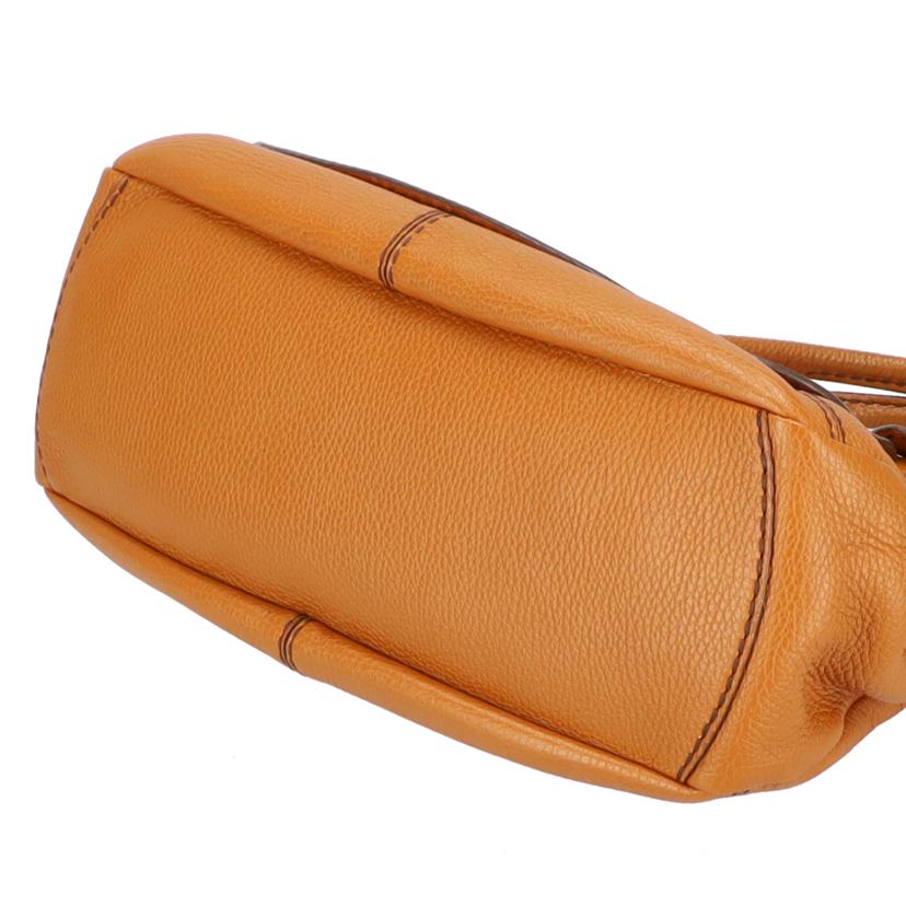TODS トッズ/TODS　レザーハンド／キャメル//ABランク/75