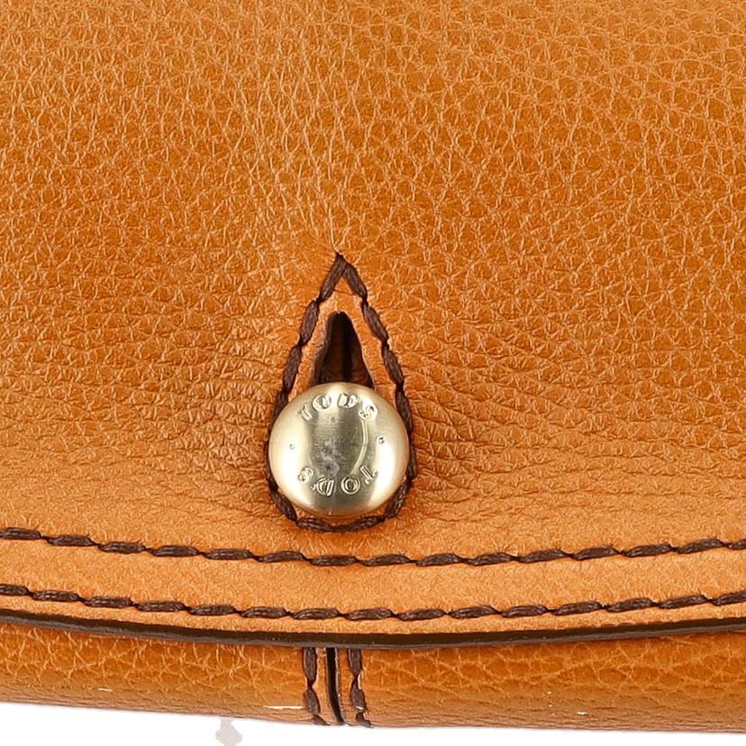 TODS トッズ/TODS　レザーハンド／キャメル//ABランク/75