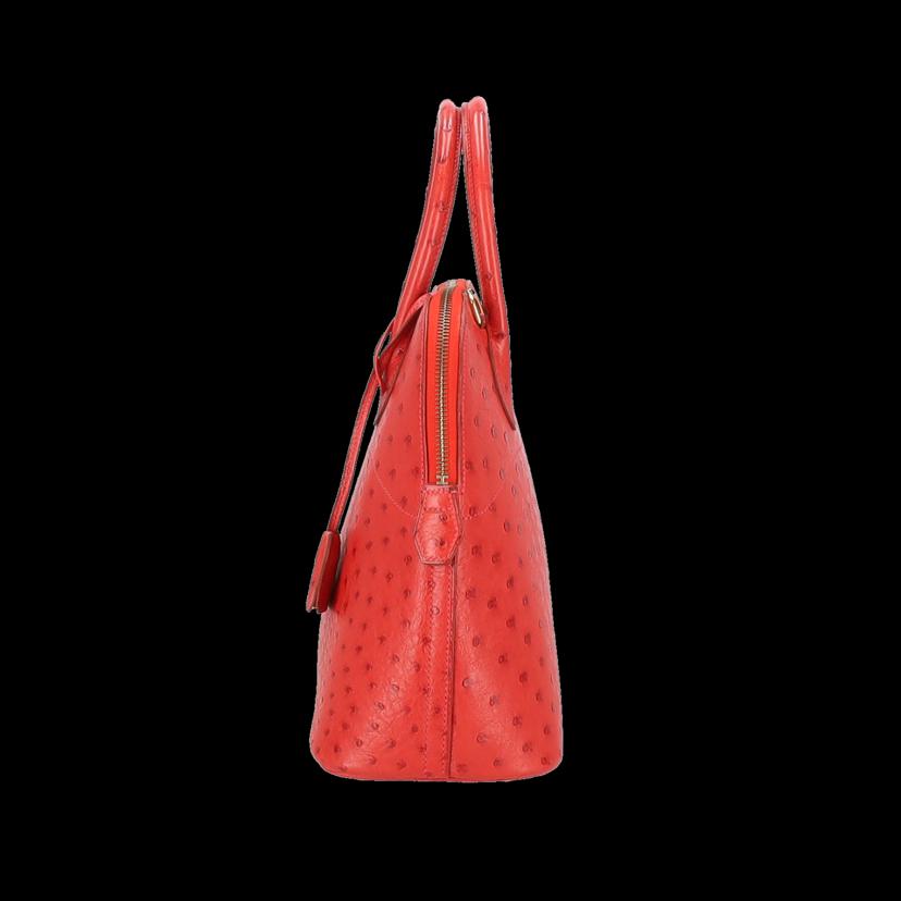 HERMES　 エルメス/ボリード31／オーストリッチ／ルージュヴィフ//□G/Aランク/75
