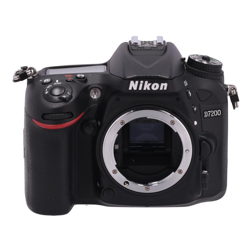 Nikon ニコン/デジタル一眼　ボディ/D7200 ﾎﾞﾃﾞｨ//2058397/Bランク/71