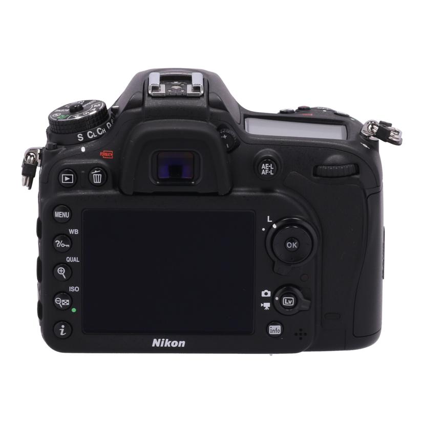 Nikon ニコン/デジタル一眼　ボディ/D7200 ﾎﾞﾃﾞｨ//2058397/Bランク/71