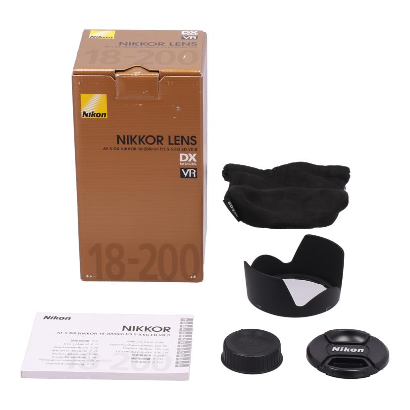 Nikon ニコン/交換レンズ／18－200mm/AF-S DX 18-200mm f3.5-5.6G ED VR II//42737749/Bランク/71