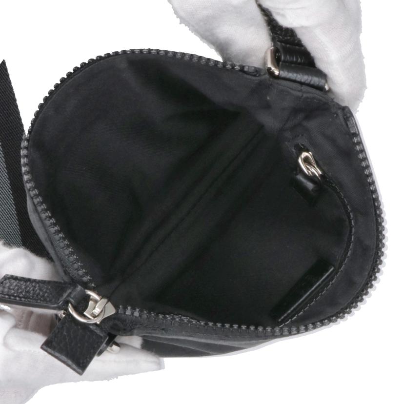 GUCCI グッチ/GGナイロン／ショルダーバッグ／ブラック/449183//520***/Aランク/18