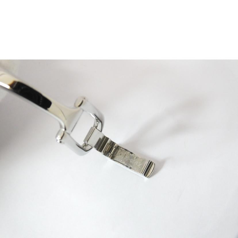 GUCCI グッチ/スクエアフェイス／1Pダイヤ／バングルウォッチ／レディースクォーツ/1500L//140*****/Bランク/88