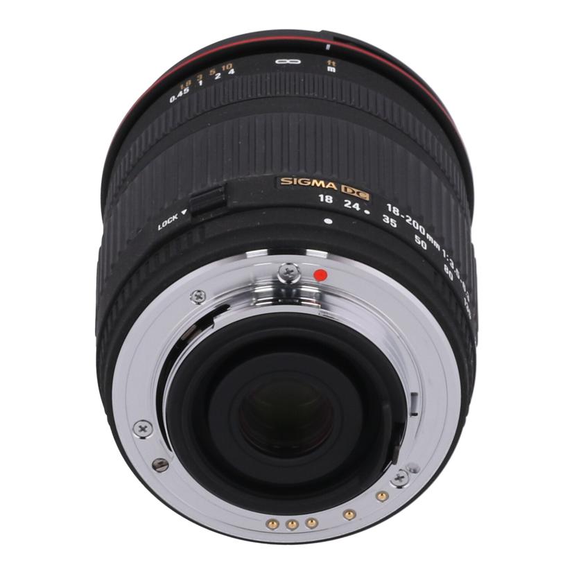 SIGMA　PENTAX シグマ　/交換レンズ／18－200mm/18-200mm F3.5-6.3 DC//20521042/Bランク/69