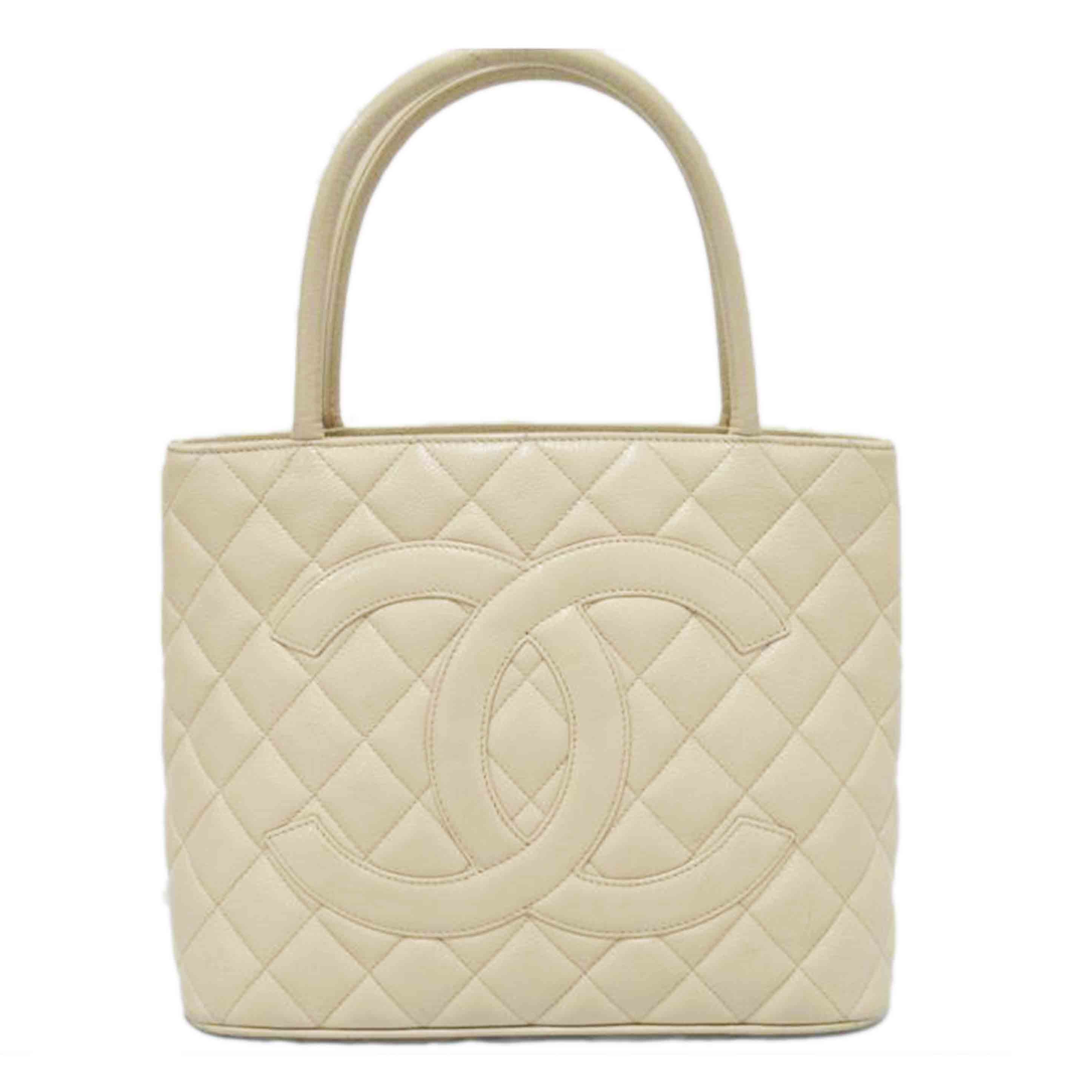 CHANEL シャネル/復刻トート／ベージュ//141*****/ABランク/63