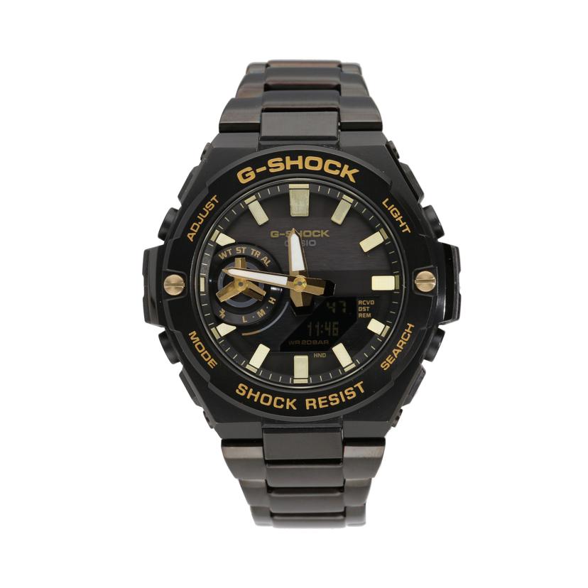 CASIO カシオ/G－SHOCK　／G－STEEL／ソーラーのみ／Bluetooth搭載/GST-B500BD-1A9JF//003*****/Aランク/77