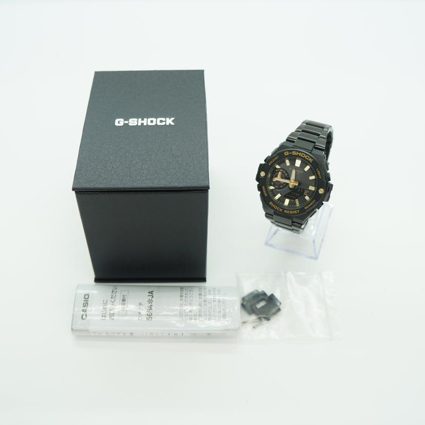 CASIO カシオ/G－SHOCK　／G－STEEL／ソーラーのみ／Bluetooth搭載/GST-B500BD-1A9JF//003*****/Aランク/77