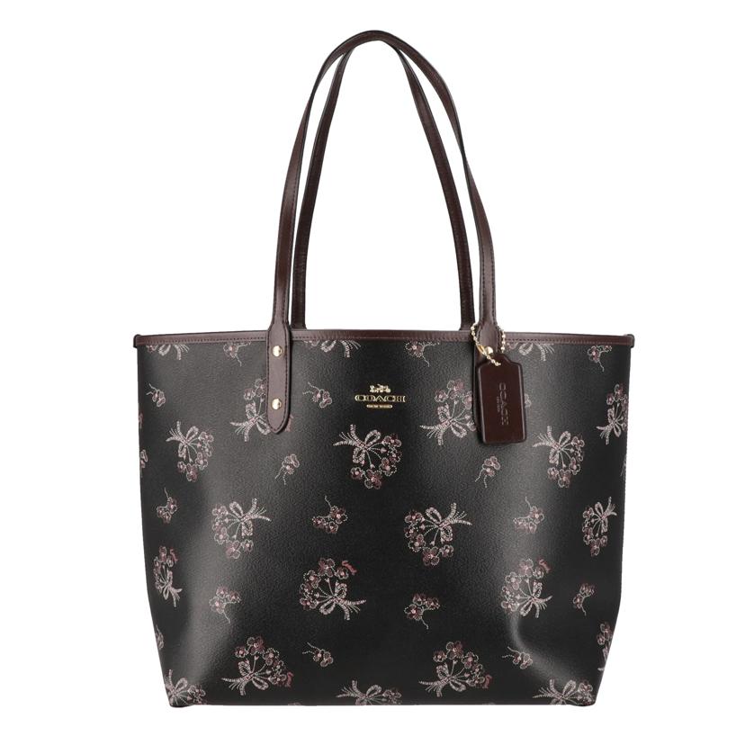 COACH コーチ/リボンブーケPVCリバーシブルシティートート/F78283//G19**/Aランク/75
