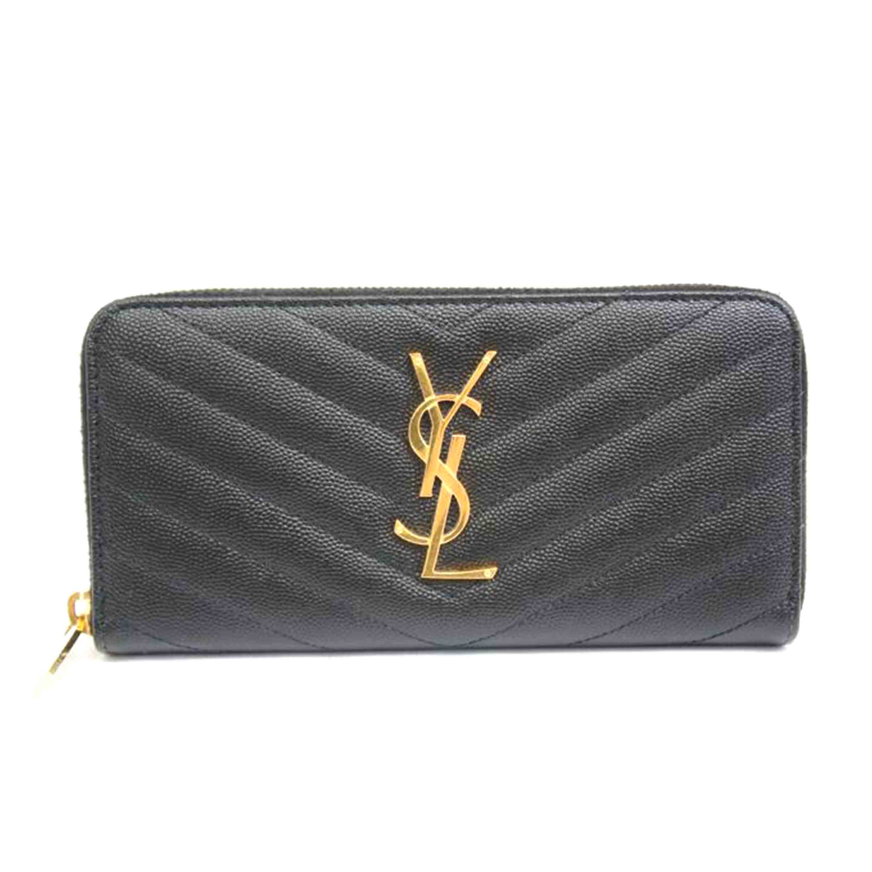 SAINT LAURENT サンローラン/2ツ折リ財布/GUE603081/111*/ブランドバック/Aランク/05【中古】 SAINT LAURENT (サンローラン)