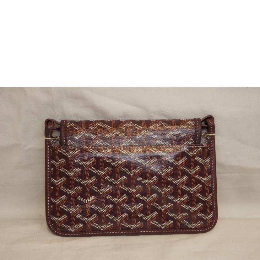 GOYARD ゴヤール/プリュメ／ポシェットポーチショルダー／ワイン//Aランク/92