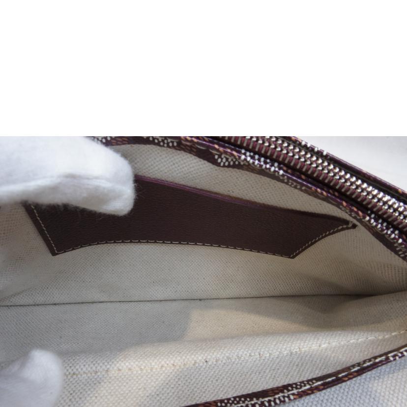 GOYARD ゴヤール/プリュメ／ポシェットポーチショルダー／ワイン//Aランク/92
