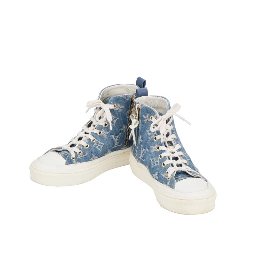 LOUIS VUITTON ルイヴィトン/ステラーライン／デニムハイカットスニーカー/ｻｲｽﾞ:34//LD0199/ABランク/91