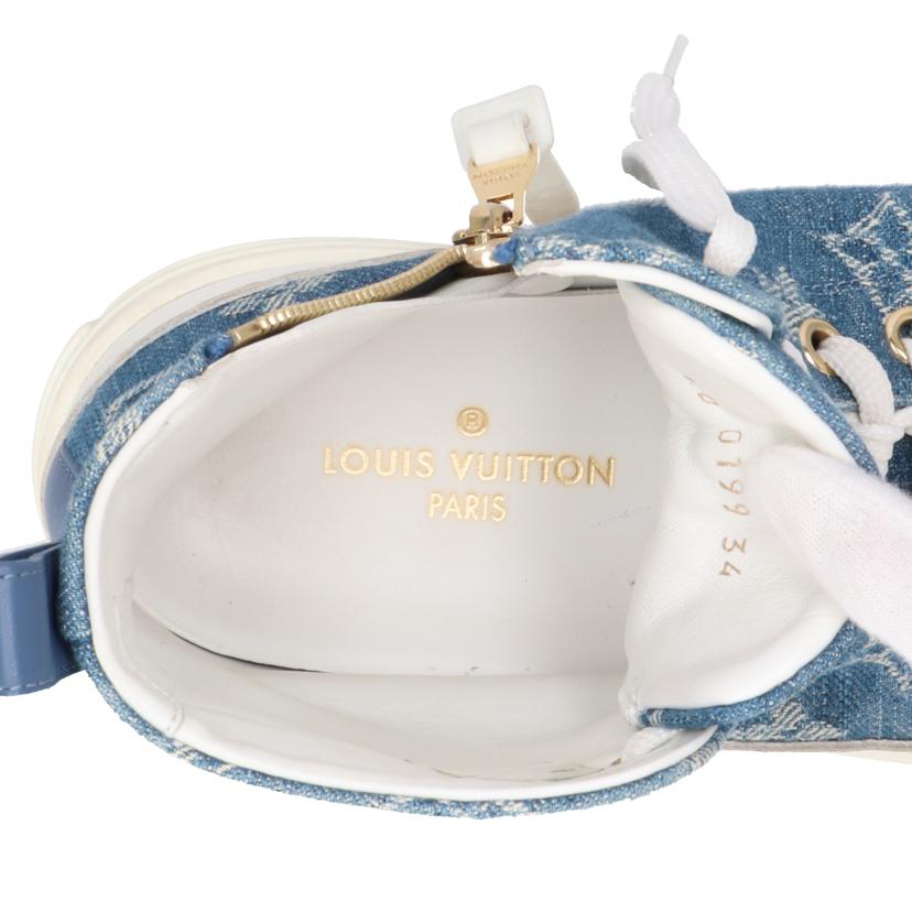 LOUIS VUITTON ルイヴィトン/ステラーライン／デニムハイカットスニーカー/ｻｲｽﾞ:34//LD0199/ABランク/91