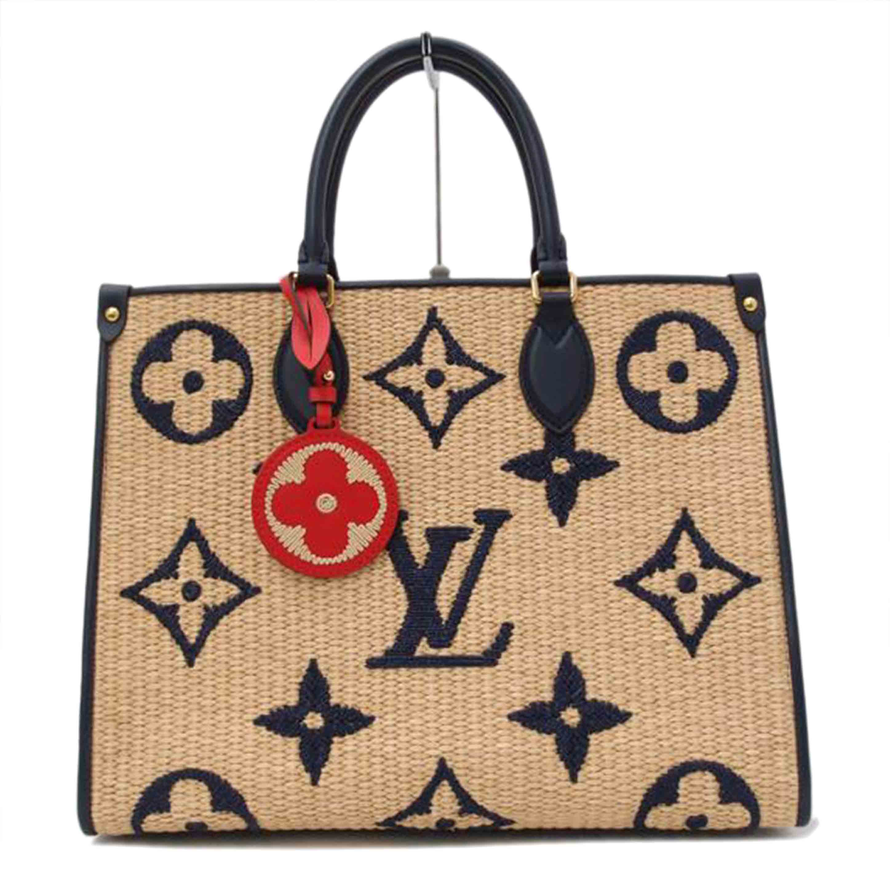 ＬＯＵＩＳ　ＶＵＩＴＴＯＮ/オンザゴーＧＭ／モノグラム・ラフィア/M57723//RFI****/SAランク/69