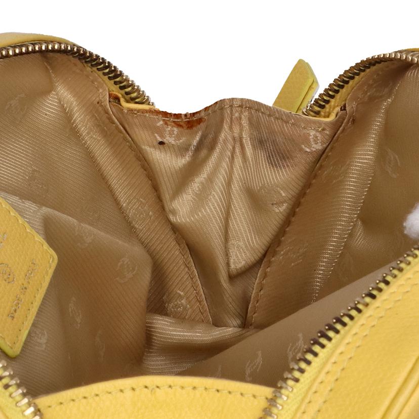 CHANEL シャネル/ココマークボタン／コスメポーチ／イエロー/A20913//862****/ABランク/18