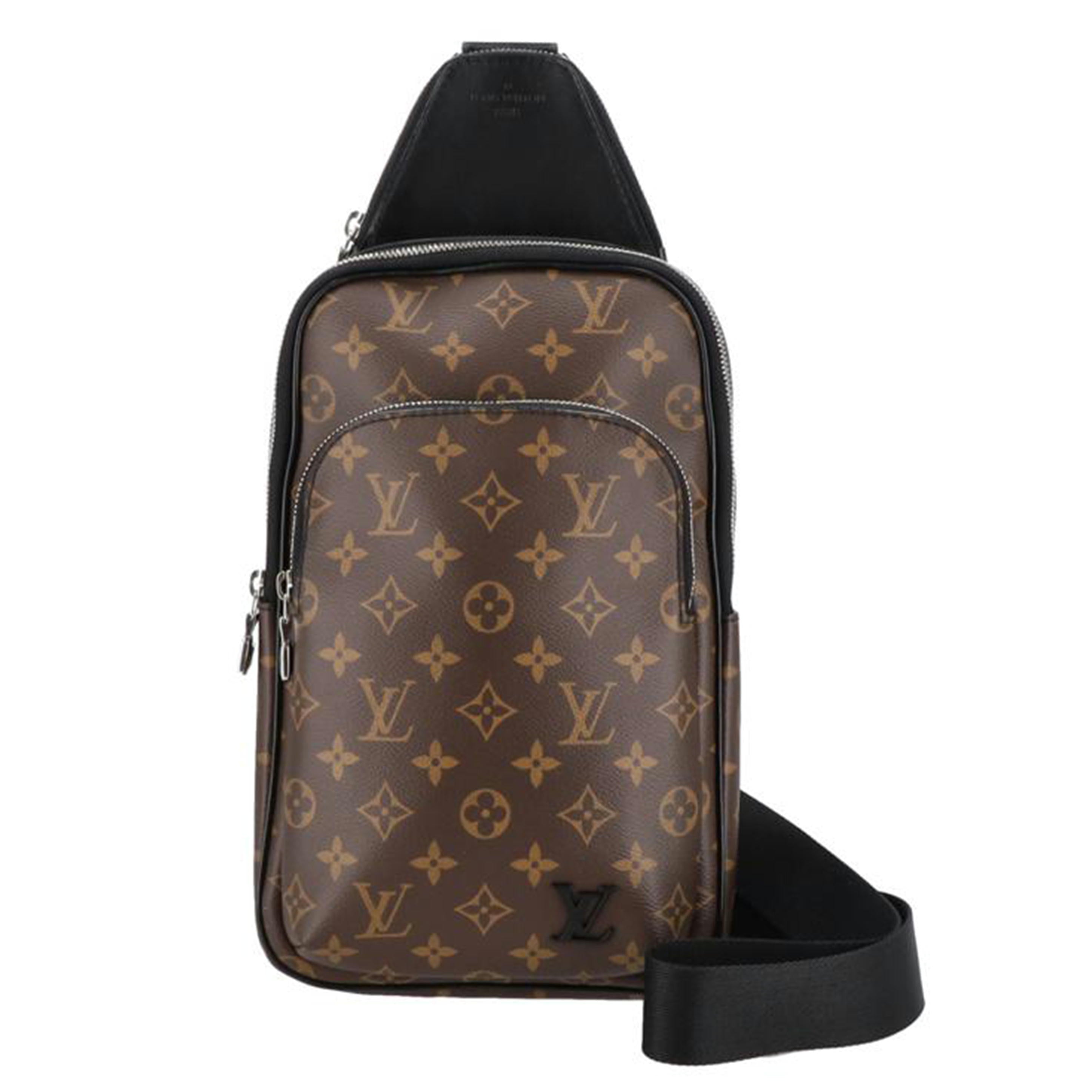 LOUIS VUITTON ルイヴイトン/アヴェニュー・スリングバッグ／モノグラム・マカサー/M46327//RFI****/Aランク/93