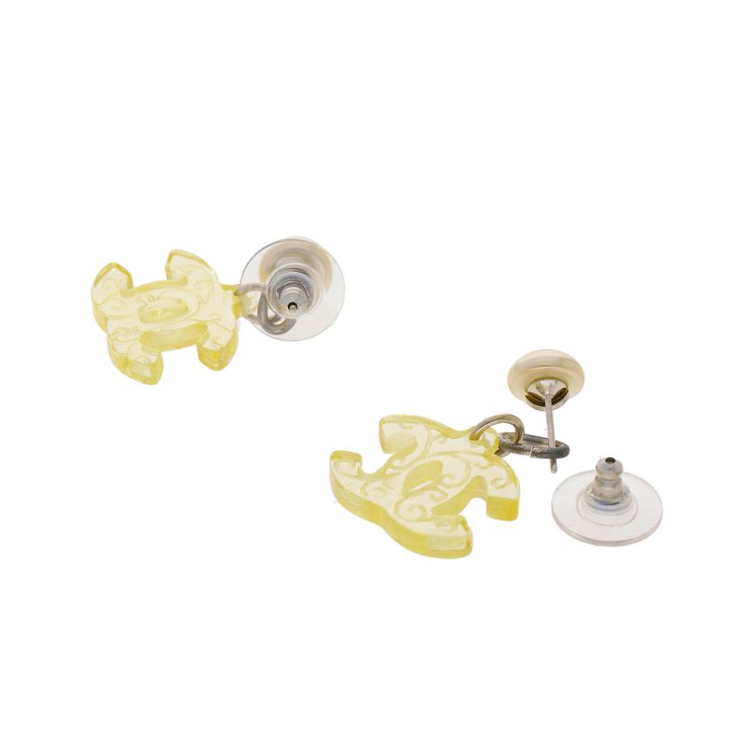 CHANEL シャネル/クリアココマーク／イミテーションパールピアス/A21307//03 */ABランク/18