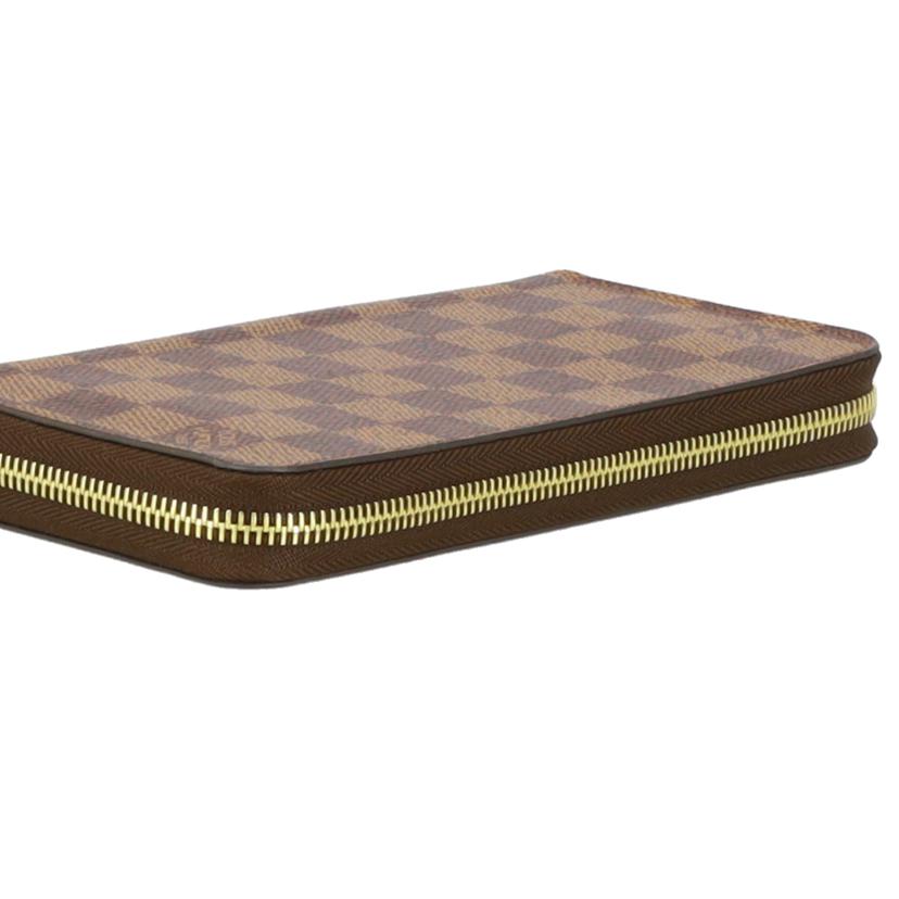 LOUIS　VUITTON ルイヴイトン/ジッピ－ウオレット／ダミエ／エベヌ／ロ－ズバレリ－ヌ/N60046//LM4***/Sランク/93