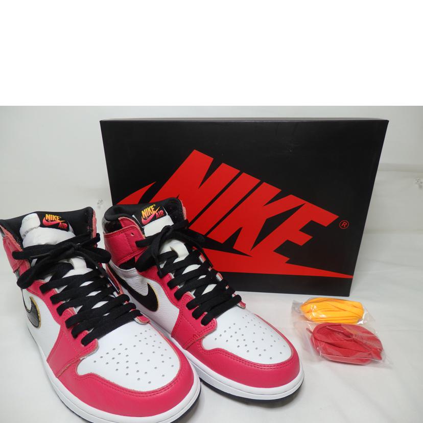NIKE ナイキ/JORDAN　1　ピンク　28．5㎝/555088-603//ABランク/84
