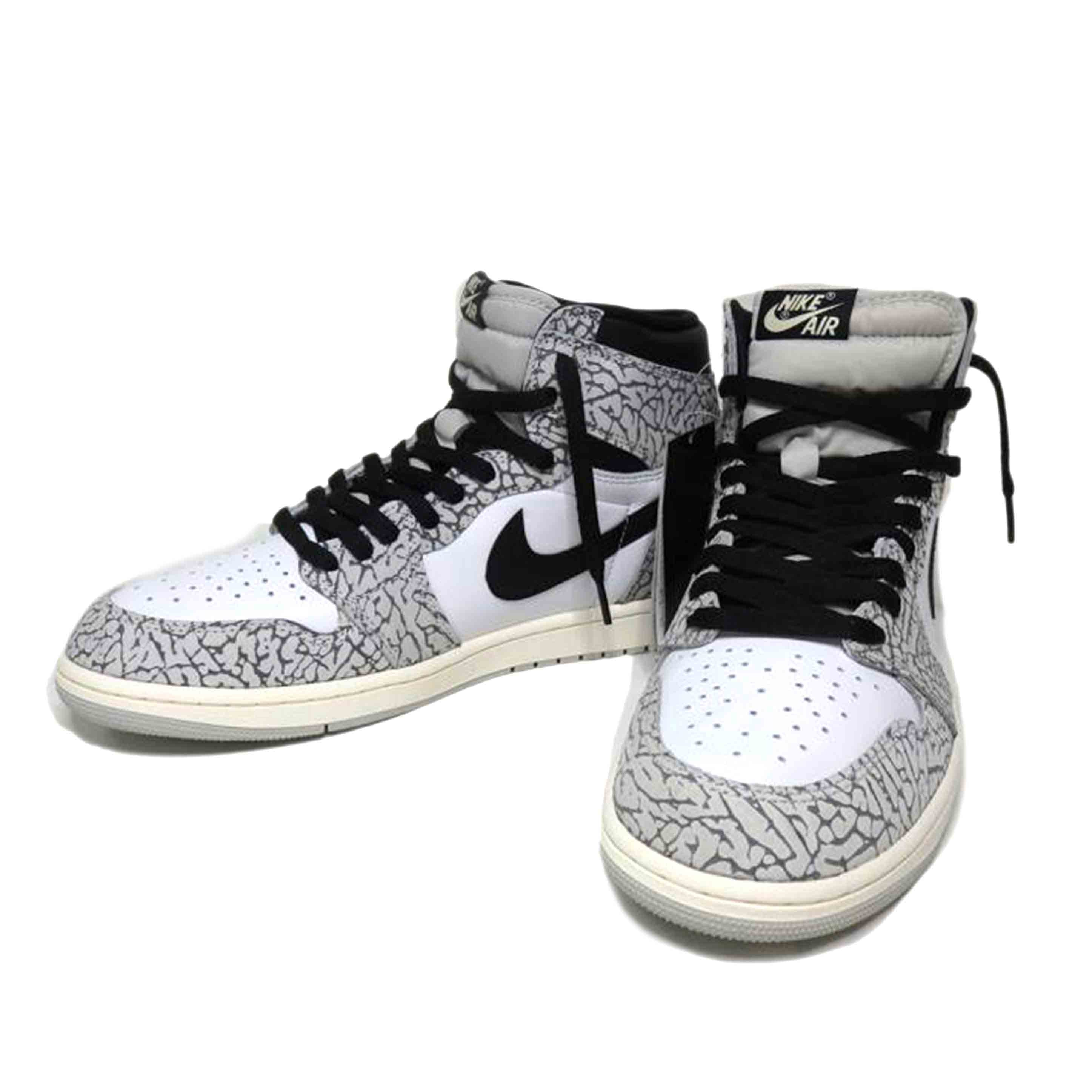 NIKE ナイキ/JORDAN1　セメントサファリ　RETRO　HIGH/DZ5485-052//Sランク/84