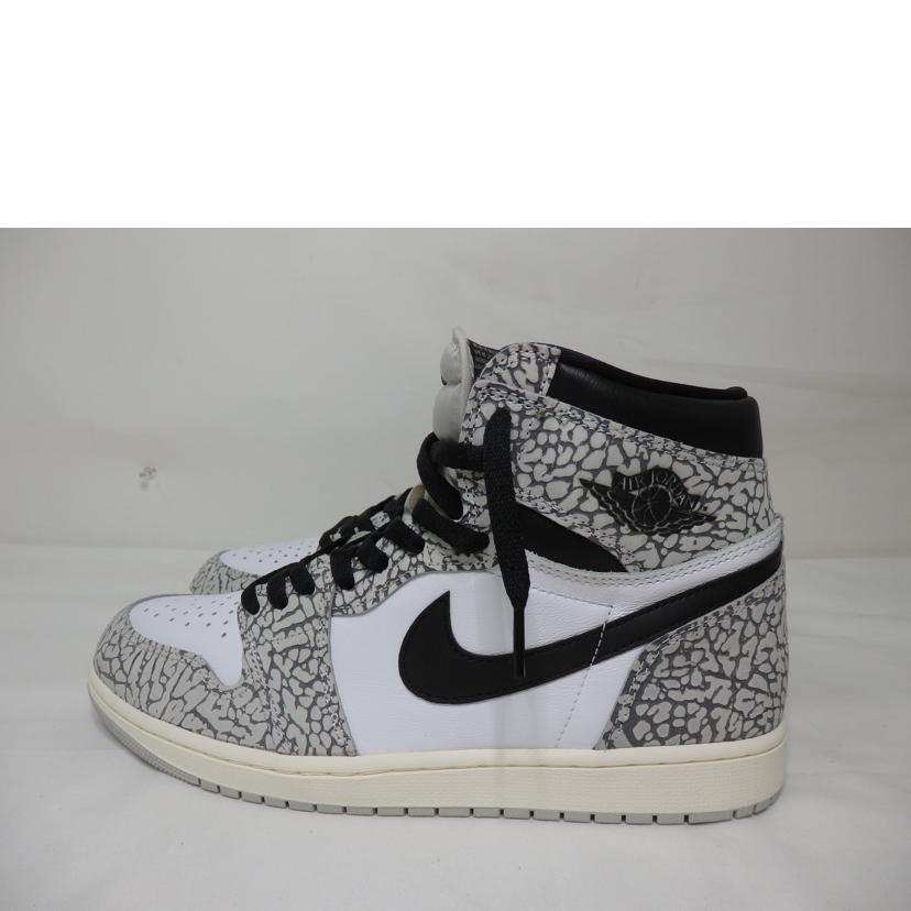 NIKE ナイキ/JORDAN1　セメントサファリ　RETRO　HIGH/DZ5485-052//Sランク/84
