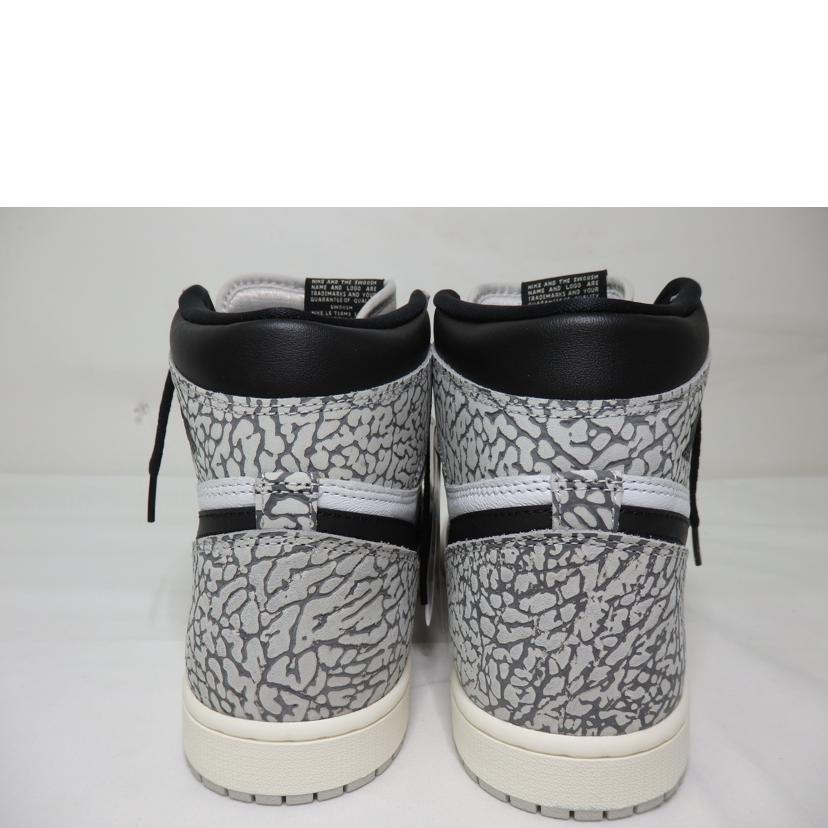 NIKE ナイキ/JORDAN1　セメントサファリ　RETRO　HIGH/DZ5485-052//Sランク/84