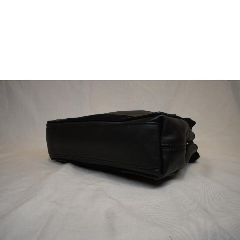 BALENCIAGA バレンシアガ/ネイビーカバスXS／パンチングレザーブラック/390346//ABランク/92