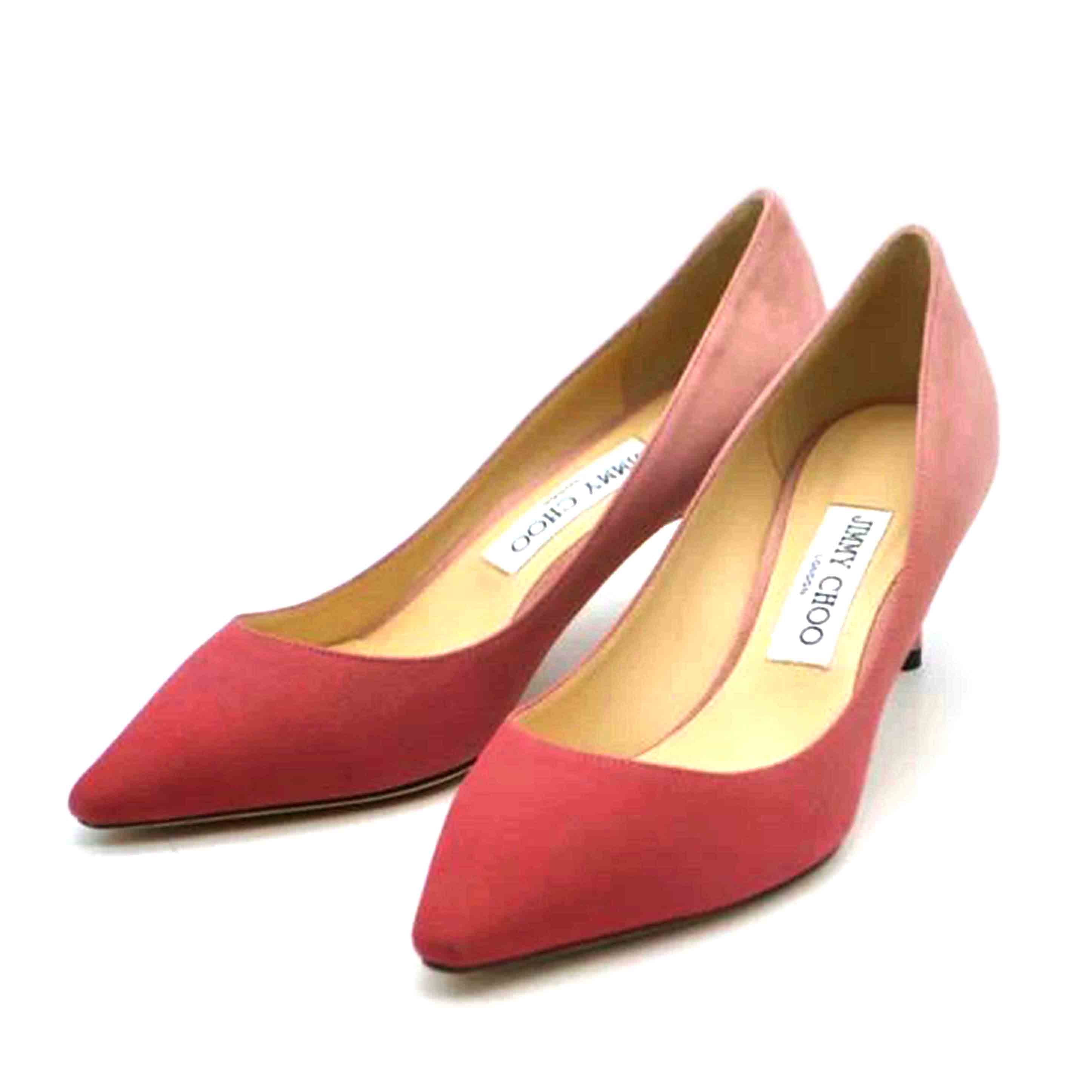 JIMMY　CHOO ジミーチュウ/ロミー60／24．5cm　バブリーブラッシュ/ROMY60//Sランク/89