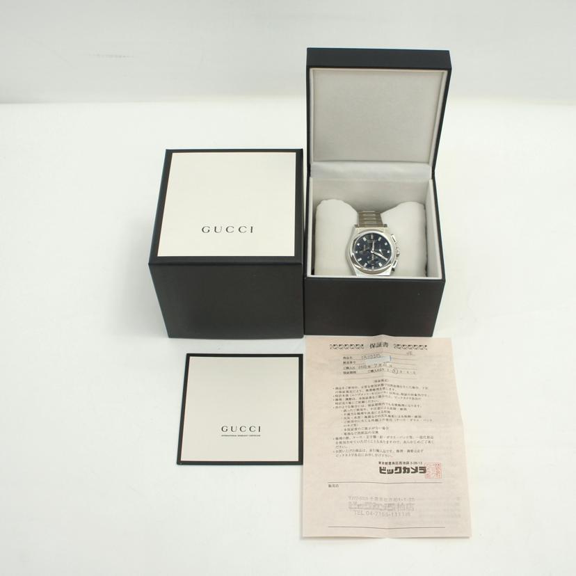 GUCCI グッチ/GUCCI／パンテオン　クロノグラフ/YA115235//SAランク/19