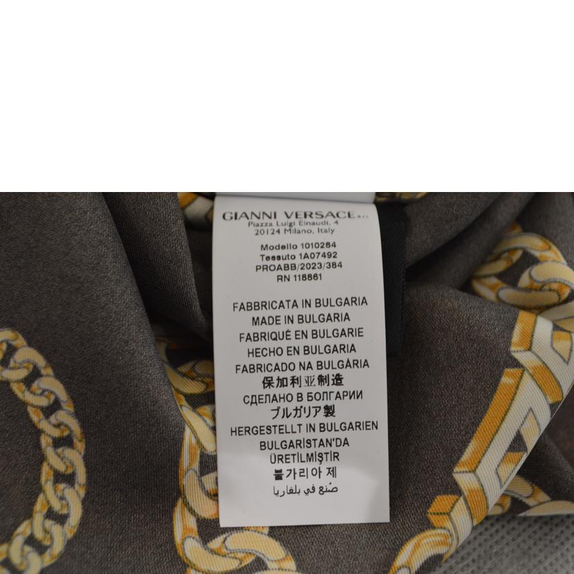 VERSACE ヴェルサーチ/メデューサチェーンプリントワンピース／Mサイズ（38）/1010284/1A07492//RFI***/SAランク/89
