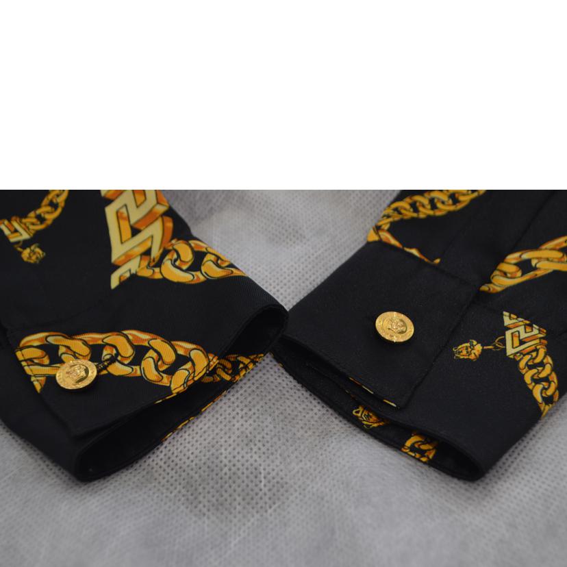VERSACE ヴェルサーチ/メデューサチェーンプリントワンピース／Mサイズ（38）/1010284/1A07492//RFI***/SAランク/89
