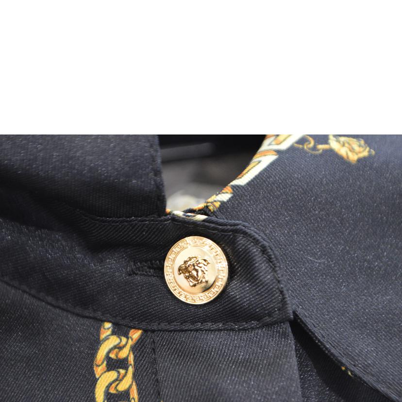 VERSACE ヴェルサーチ/メデューサチェーンプリントワンピース／Mサイズ（38）/1010284/1A07492//RFI***/SAランク/89