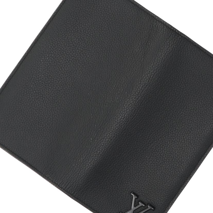 LOUIS　VUITTON ルイヴイトン/ポルトフォイユ・ブラザ／アエログラム／ブラック/M69980//RFI****/Aランク/93