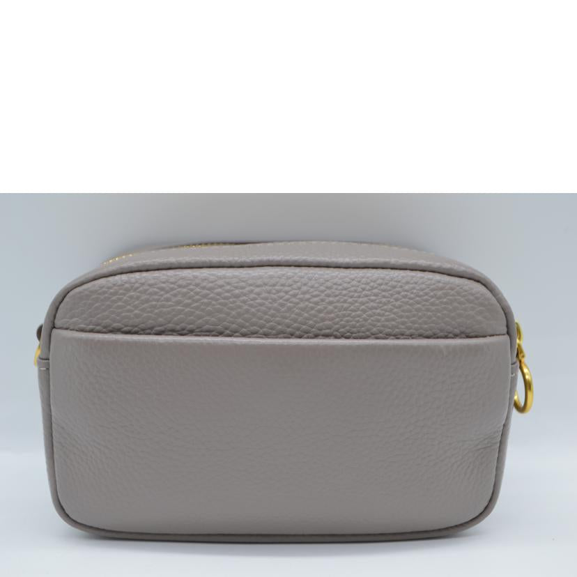 TORY　BURCH トリーバーチ/ペリーレザーショルダーバッグ／グレー/55691 082//Aランク/89