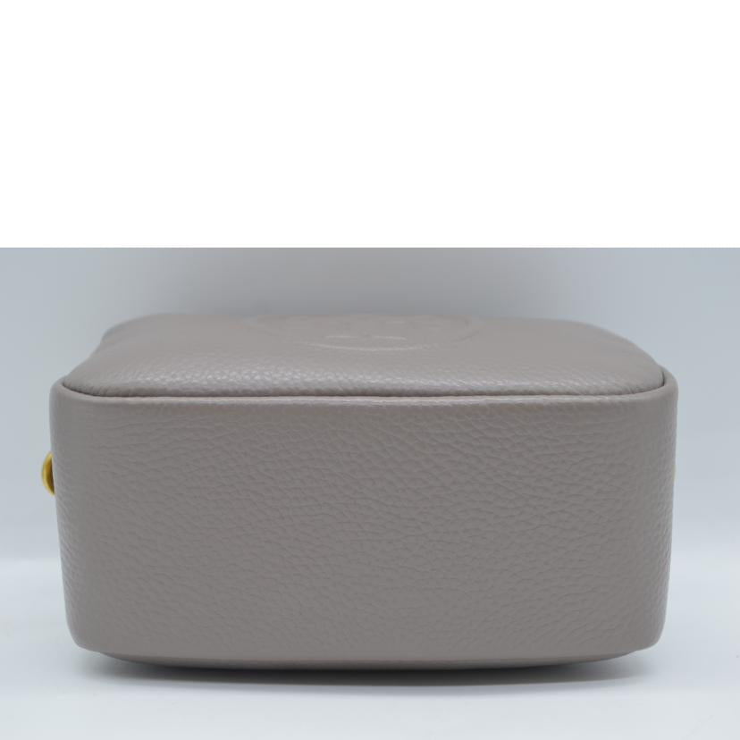 TORY　BURCH トリーバーチ/ペリーレザーショルダーバッグ／グレー/55691 082//Aランク/89