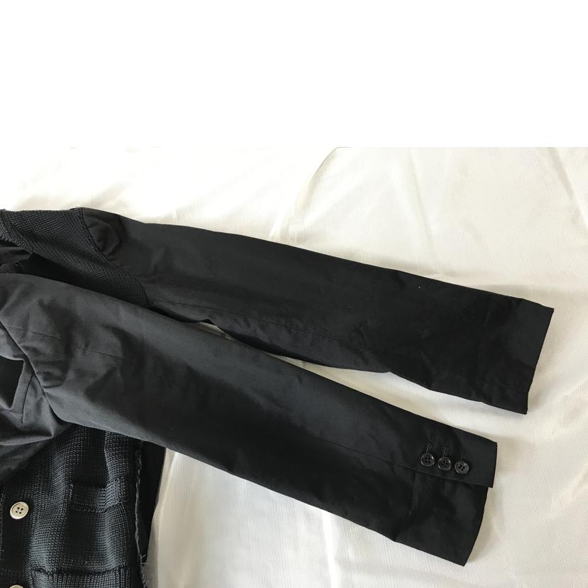 BLACK　COMME　des　GARCONS ブラックコムデギャルソン/カーディガン風ジャケット/1E-J015//AD2019/ABランク/51
