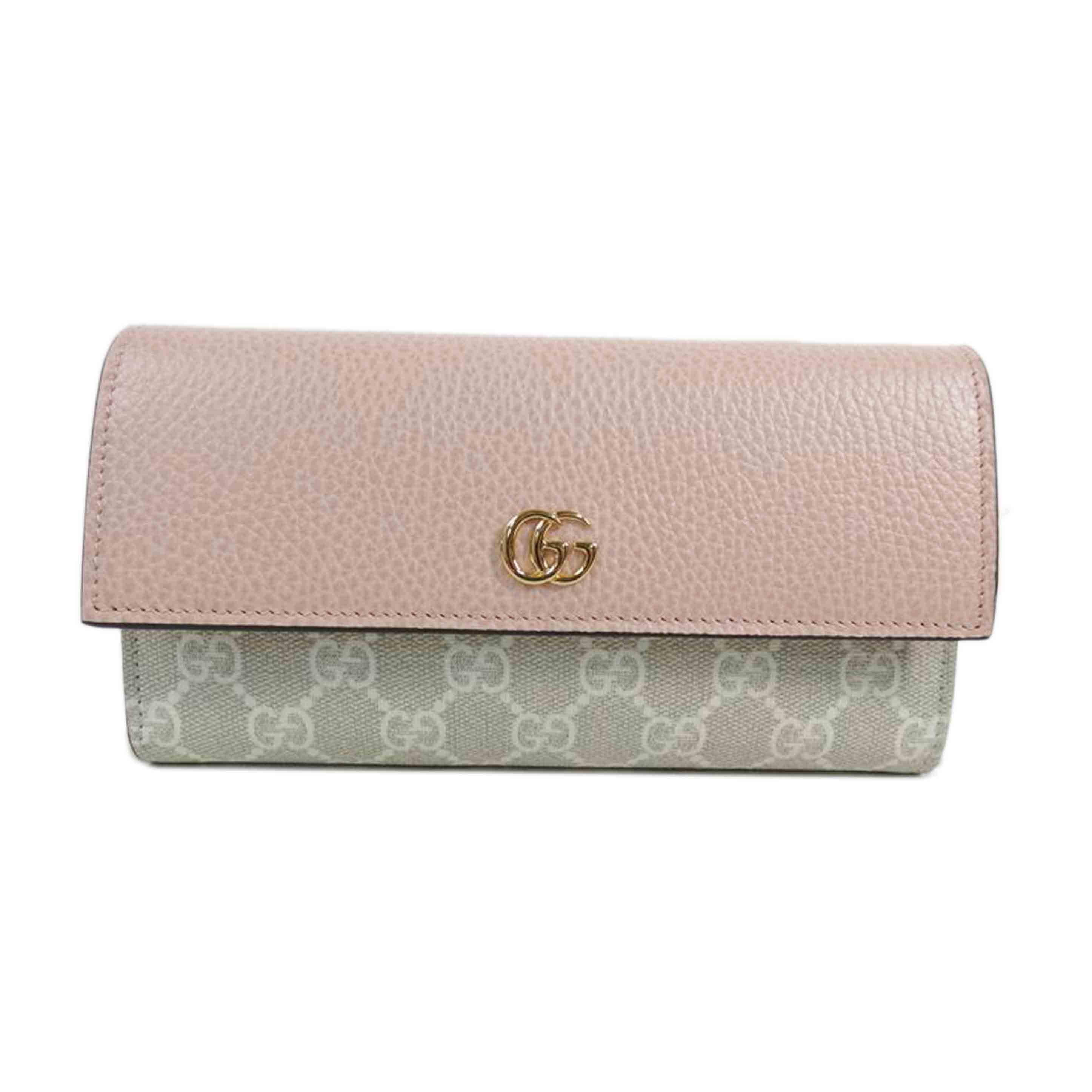 GUCCI グッチ/ダブルG／コンチネンタルウォレット／GGスプリーム/456116//493***/SAランク/84
