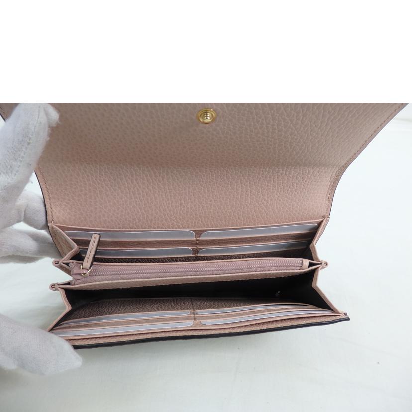 GUCCI グッチ/ダブルG／コンチネンタルウォレット／GGスプリーム/456116//493***/SAランク/84
