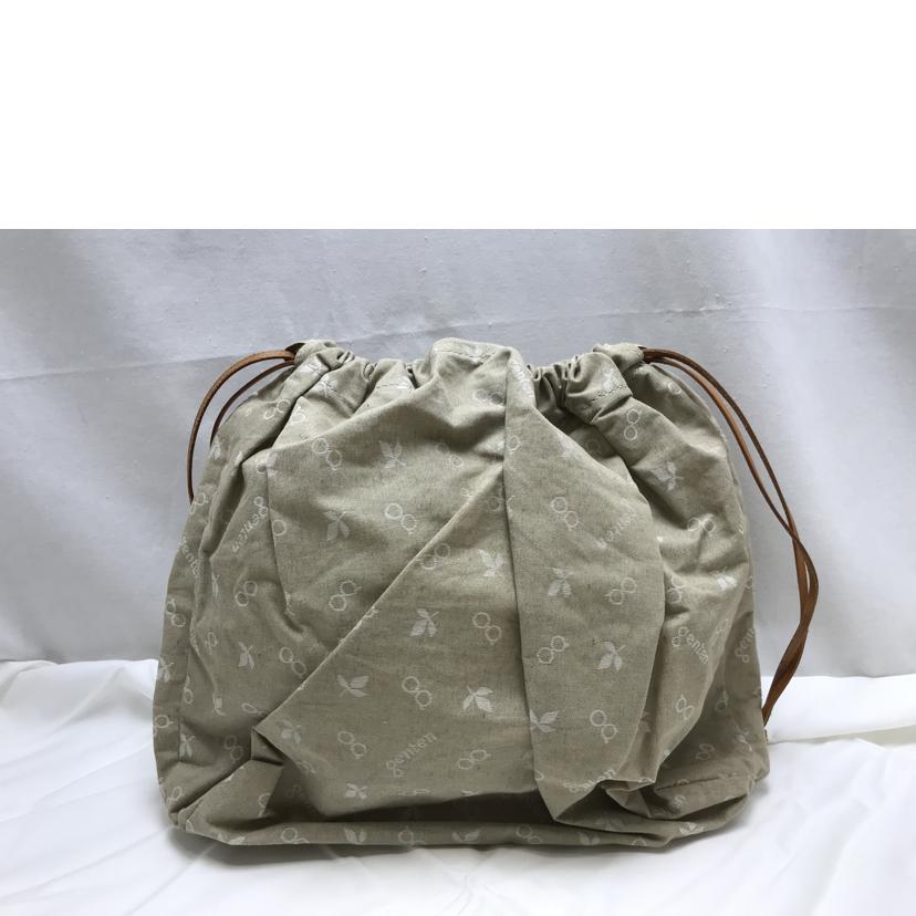 genten ゲンテン/型抜きレザートート//Bランク/51