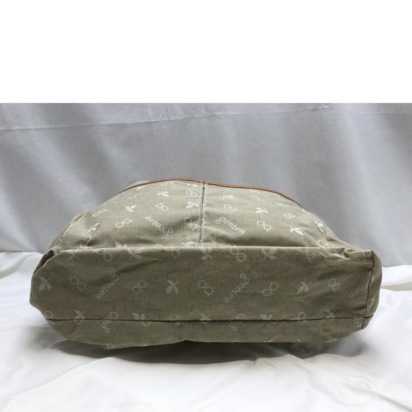 genten ゲンテン/型抜きレザートート//Bランク/51