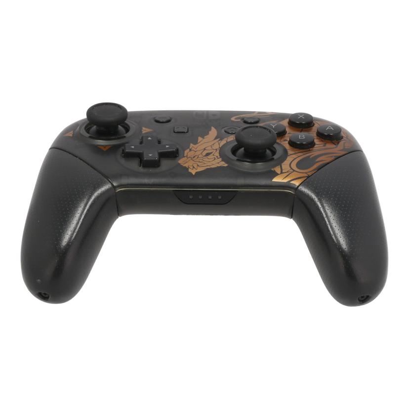NINTENDO 任天堂 /Switch Pro コントローラー モンスターハンターライズ/HAC-A-FSSKN//XEL70081725192/Bランク/01