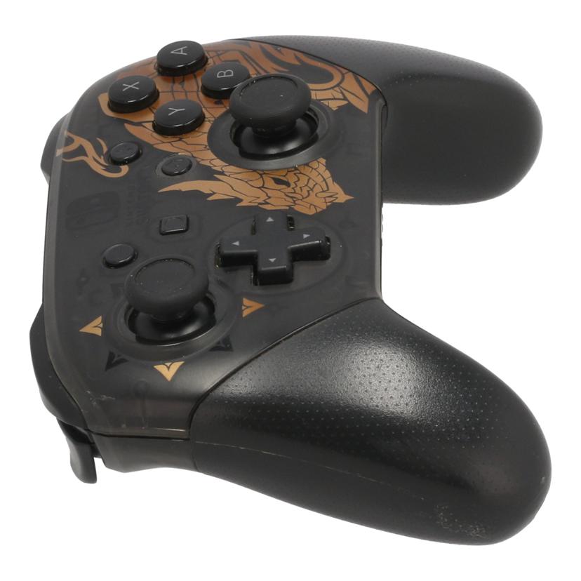 NINTENDO 任天堂 /Switch Pro コントローラー モンスターハンターライズ/HAC-A-FSSKN//XEL70081725192/Bランク/01