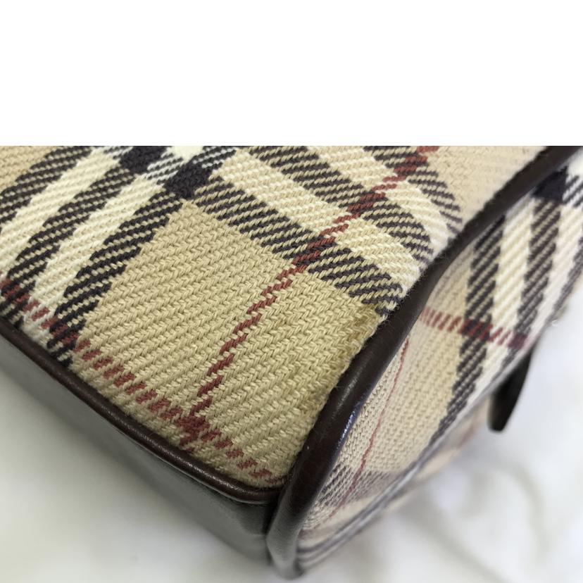 BURBERRY バーバリー/ノバチェックハンドバック//Bランク/51