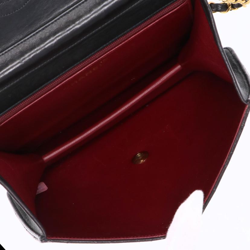 CHANEL　 シャネル/マトラッセラムスキンプッシュロックチェーンショルダー//334****/Aランク/75