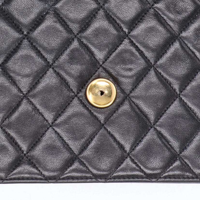 CHANEL　 シャネル/マトラッセラムスキンプッシュロックチェーンショルダー//334****/Aランク/75